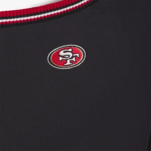 Areena Design <p>Show your team pride in this Black Fleece top. Soft, versatile, and easy to style, it brings comfortable team spirit to game days, casual weekends, travel, and everyday layering with a polished athletic finish.</p> Off Season x NFL San Francisco 49ers Off The Shoulder Long Sleeve Top