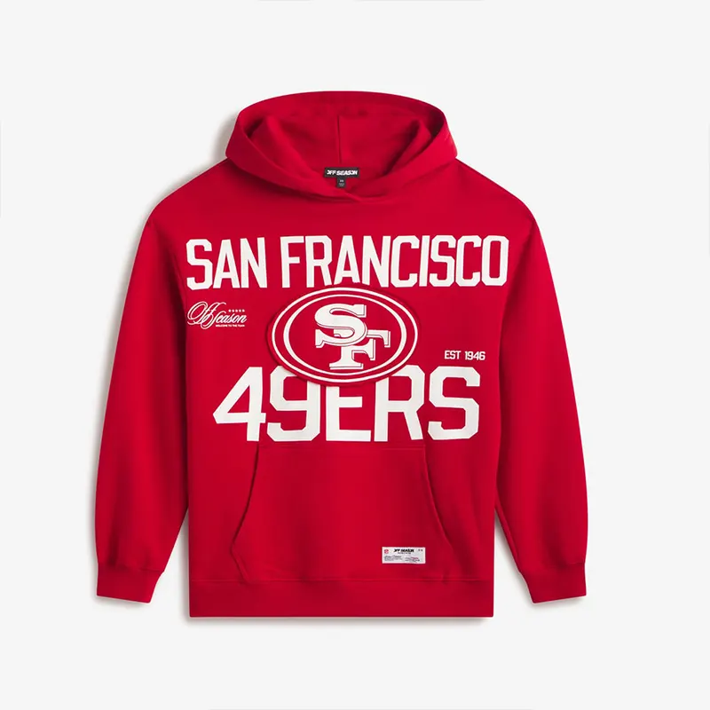Off Season x NFL San Francisco 49ers Oversized Hoodie 2 Off Season x NFL San Francisco 49ers Oversized Hoodie