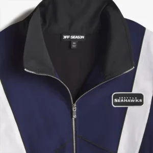 Areena Design <p>Show your team pride in the College Navy Polyester Off Season x NFL Seattle Seahawks Full-Zip Windbreaker Jacket with comfortable everyday style, versatile layering,</p> Off Season x NFL Seattle Seahawks Full-Zip Windbreaker Jacket