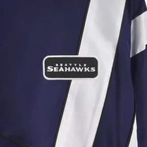 Areena Design <p>Show your team pride in the College Navy Polyester Off Season x NFL Seattle Seahawks Full-Zip Windbreaker Jacket with comfortable everyday style, versatile layering,</p> Off Season x NFL Seattle Seahawks Full-Zip Windbreaker Jacket