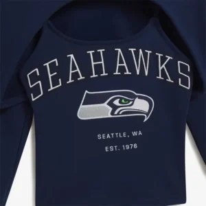 Areena Design <p>Show your team pride in the College Navy Fleece Off Season x NFL Seattle Seahawks Shrug Cami with comfortable everyday style, versatile layering, and a confident fan</p> Women's Off Season x NFL Seattle Seahawks Shrug Cami