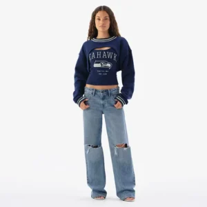 Areena Design <p>Show your team pride in the College Navy Fleece Off Season x NFL Seattle Seahawks Shrug Cami with comfortable everyday style, versatile layering, and a confident fan</p> Women's Off Season x NFL Seattle Seahawks Shrug Cami
