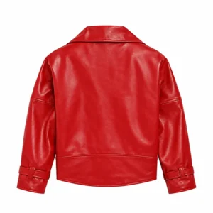 Areena Design <p>Shop the PFW SS27 Lola Tung Red Leather Jacket in Red Leather, made for comfortable everyday wear, easy layering, game days, travel, weekends, gifting, and PFW SS27 Lola Tung Red Leather Jacket