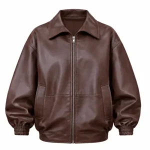 PFW Shailene Woodley Brown Jacket