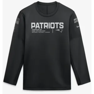 Patriots 2026 Salute to Service Crewneck Sweatshirt