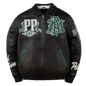 Pelle Pelle 1978 Champion Black Leather Jacket