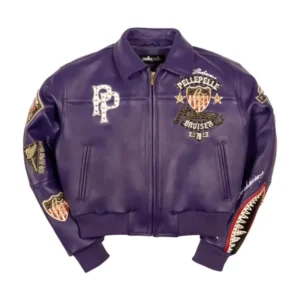 Pelle Pelle Womens Purple Jacket
