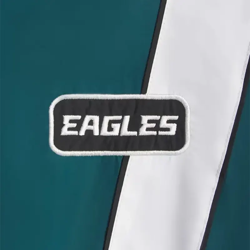 Philadelphia Eagles Off Season Full Zip Windbreaker Jacket Philadelphia Eagles Off Season Full Zip Windbreaker Jacket <p>Shop the <strong>Philadelphia Eagles Off Season Full Zip Windbreaker Jacket</strong>, crafted from premium polyester fabric in a stylish green color. This jacket offers a comfortable fit, durable construction, and a standout look for casual wear, streetwear, fan outfits, and everyday styling.</p><ul><li><strong>Material:</strong> Polyester</li><li><strong>Color:</strong> Green</li><li><strong>Style:</strong> Comfortable, versatile, and easy to layer</li></ul>