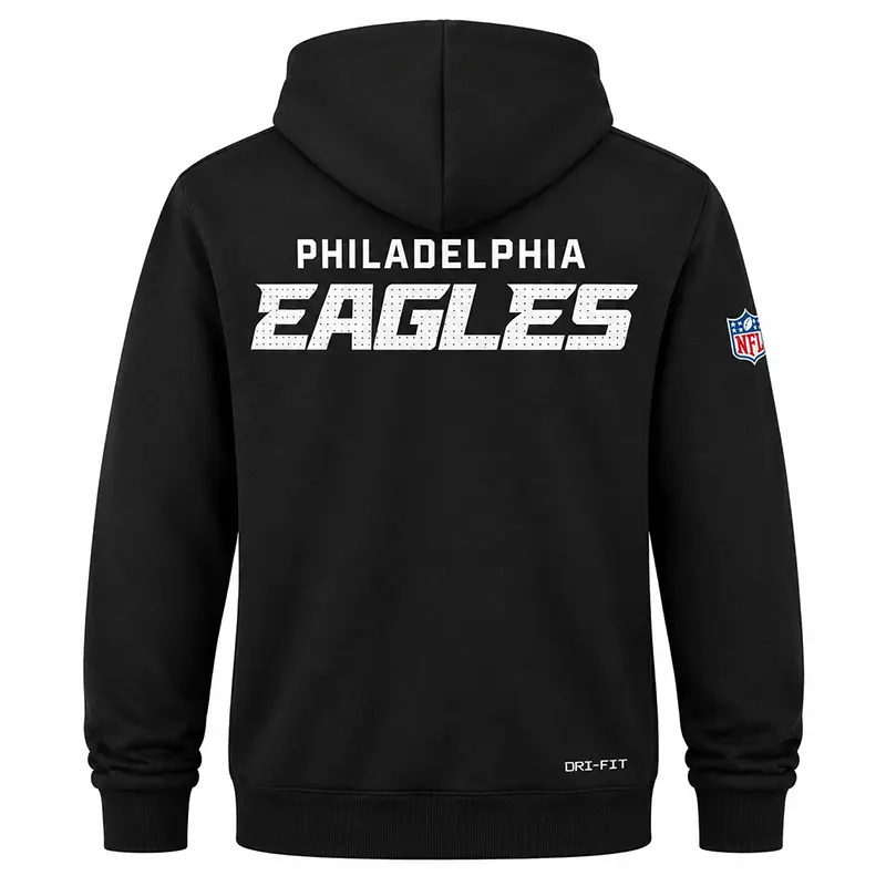 Philadelphia Eagles Saquon Barkley Black Hoodie Philadelphia Eagles Saquon Barkley Black Hoodie