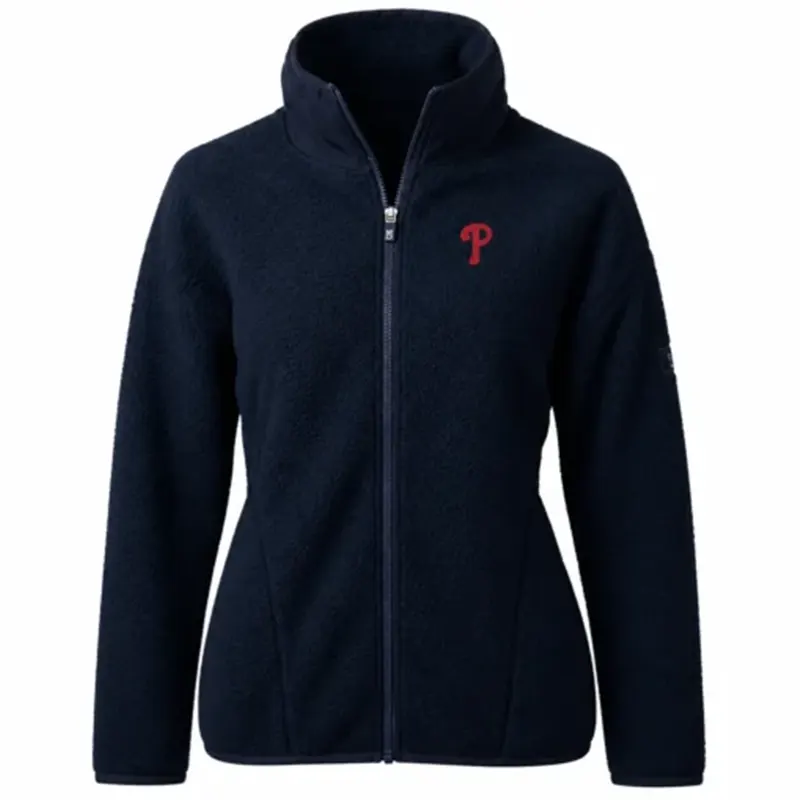 Philadelphia Phillies Cascade Eco Sherpa Navy Jacket 1 Philadelphia Phillies Cascade Eco Sherpa Navy Jacket <p>Show your sports-inspired style with the <strong>Philadelphia Phillies Cascade Eco Sherpa Navy Jacket</strong>. This jacket combines a bold team-focused look with versatile everyday appeal, making it ideal for game-day outfits, casual wear, and fan collections.</p>