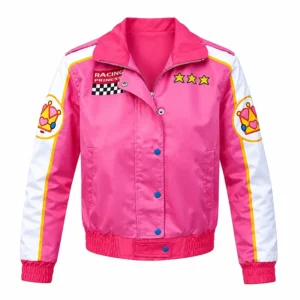 Princess Racing Pink Bomber Jacket