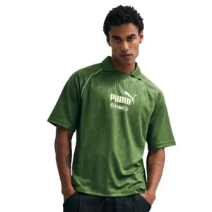 Areena Design <p>Shop the Puma King Boxy Jersey, a football or sports-inspired jersey with distinctive team, player, or collaborative styling. Ideal for match days, fan collections, and casual streetwear outfits, this piece makes an easy statement. Add it to your wardrobe for recognizable athletic identity and versatile everyday styling.</p> Puma King Boxy Jersey <p>Shop the Puma King Boxy Jersey, a football or sports-inspired jersey with distinctive team, player, or collaborative styling. Ideal for match days, fan collections, and casual streetwear outfits, this piece makes an easy statement. Add it to your wardrobe for recognizable athletic identity and versatile everyday styling.</p>