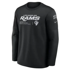 Areena Design <p>Show your team pride in the Black Fleece Rams 2026 Salute to Service Crewneck Sweatshirt with comfortable everyday style, versatile layering, and a confident fan-foc</p> Rams 2026 Salute to Service Black Fleece Crewneck Sweatshirt