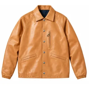 Ray Kwok Leather Coach Jacket