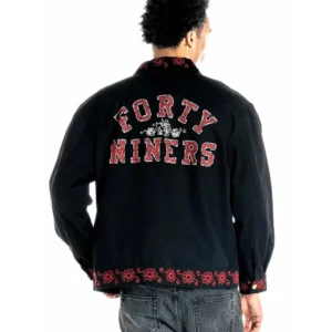 Areena Design <p>Shop the San Francisco 49ers 2026 Latino Heritage Denim Jacket, a team-inspired denim jacket that combines classic casual outerwear with distinctive 49ers heritage styling. Ideal for game days, streetwear looks, and everyday layering, it offers a bold way to showcase fan identity while keeping your outfit versatile and easy to style.</p> San Francisco 49ers 2026 Latino Heritage Denim Jacket <p>Shop the San Francisco 49ers 2026 Latino Heritage Denim Jacket, a team-inspired denim jacket that combines classic casual outerwear with distinctive 49ers heritage styling. Ideal for game days, streetwear looks, and everyday layering, it offers a bold way to showcase fan identity while keeping your outfit versatile and easy to style.</p>