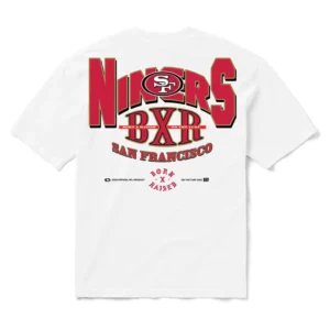 Areena Design <p>Shop the San Francisco 49ers Born x Raised Unisex Block Letter White T-Shirt in White Cotton, made for everyday comfort and standout style....</p> San Francisco 49ers Born x Raised Unisex Block Letter White T-Shirt <p>Shop the San Francisco 49ers Born x Raised Unisex Block Letter White T-Shirt in White Cotton, made for everyday comfort and standout style....</p>