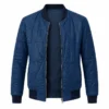Areena Design <p>Shop the San Diego Padres Emma Stone Satin Brown Bomber Jacket in Brown Satin, made for comfortable everyday wear, easy layering, game days, travel, weekends Savannah Steyn Blue Leather Jacket