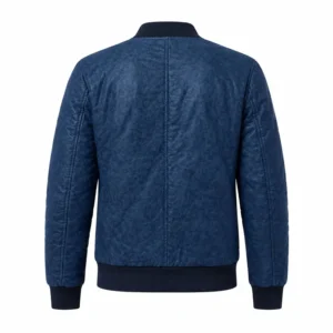 Areena Design <p>Shop the Savannah Steyn Blue Leather Jacket in Blue Cotton, made for comfortable everyday wear, easy layering, game days, travel, weekends, gifting, and ver Savannah Steyn Blue Leather Jacket