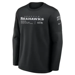 Areena Design <p>Show your team pride in the Black Fleece Seahawks 2026 Salute to Service Crewneck Sweatshirt with comfortable everyday style, versatile layering, and a confident fan</p> Seahawks 2026 Salute to Service Black Fleece Crewneck Sweatshirt