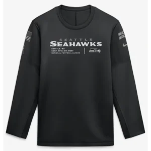 Seahawks 2026 Salute to Service Crewneck Sweatshirt
