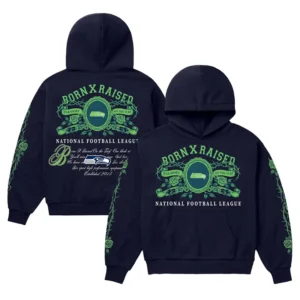 Seattle Seahawks Born x Raised Crest Hoodie