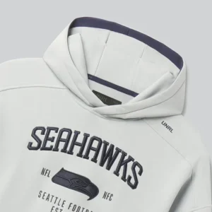 Areena Design <p>Show your team pride in the Grey Fleece NFL Seattle Seahawks LTD. TerraBlend Hoodie with comfortable everyday style, versatile layering, and a confident fan-focused </p> Men's Seattle Seahawks LTD. TerraBlend Grey Fleece Hoodie