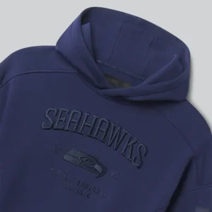 Areena Design <p>Show your team pride in the Navy Fleece NFL Seattle Seahawks LTD. TerraBlend Navy Hoodie with comfortable everyday style, versatile layering, and a confident fan-foc</p> Men's Seattle Seahawks LTD. TerraBlend Navy Hoodie
