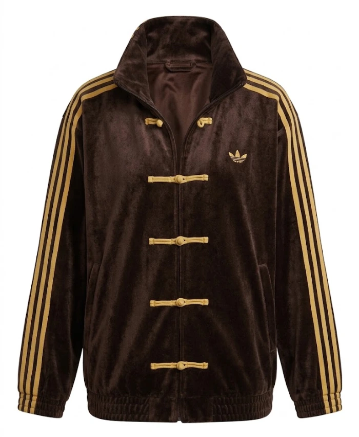 Shop-Now-Chinese-New-Year-2027-Brown-Suede-Track-Jacket Chinese New Year 2027 Jacket