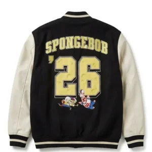 Areena Design <p>Shop the <strong>SpongeBob SquarePants Varsity Jacket</strong>, crafted from premium wool fabric in a stylish black color. This jacket offers a comfortable fit, durable construction, and a standout look for casual wear, streetwear, fan outfits, and everyday styling.</p><ul><li><strong>Material:</strong> Wool</li><li><strong>Color:</strong> Black</li><li><strong>Style:</strong> Comfortable, versatile, and easy to layer</li></ul> SpongeBob SquarePants Varsity Jacket <p>Shop the <strong>SpongeBob SquarePants Varsity Jacket</strong>, crafted from premium wool fabric in a stylish black color. This jacket offers a comfortable fit, durable construction, and a standout look for casual wear, streetwear, fan outfits, and everyday styling.</p><ul><li><strong>Material:</strong> Wool</li><li><strong>Color:</strong> Black</li><li><strong>Style:</strong> Comfortable, versatile, and easy to layer</li></ul>