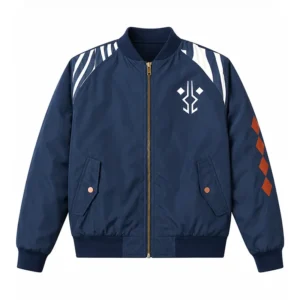 Star Wars Ahsoka Print Blue Jacket