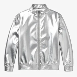 Areena Design <p>Shop the Street Fighter 50 Cent Leather Jacket in Silver Real Leather, made for comfortable everyday wear, easy layering, game days, travel, weekends, giftin Street Fighter 50 Cent Leather Jacket