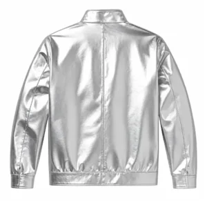 Areena Design <p>Shop the Street Fighter 50 Cent Leather Jacket in Silver Real Leather, made for comfortable everyday wear, easy layering, game days, travel, weekends, giftin Street Fighter 50 Cent Leather Jacket