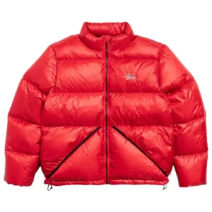 Stüssy Logo Puffer Jacket