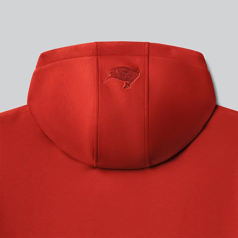 Tampa Bay Buccaneers LTD. TerraBlend Red Hoodie 6 Tampa Bay Buccaneers LTD. TerraBlend Red Fleece Hoodie