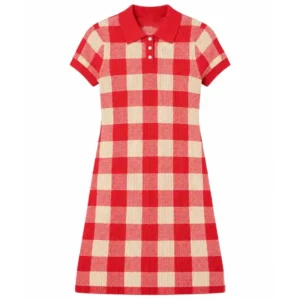 Areena Design <p>Shop the <strong>Taylor Swift Chiefs Game Red Checked Polo Dress</strong>, crafted from premium fleece fabric in a stylish red color. This dress offers a comfortable fit, durable construction, and a standout look for casual wear, streetwear, fan outfits, and everyday styling.</p><ul><li><strong>Material:</strong> Fleece</li><li><strong>Color:</strong> Red</li><li><strong>Style:</strong> Comfortable, versatile, and easy to layer</li></ul> Taylor Swift Chiefs Game Red Checked Polo Dress