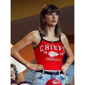Areena Design <p>Shop the <strong>Taylor Swift Chiefs Red Tank Top</strong>, crafted from premium cotton fabric in a stylish red color. This tank top offers a comfortable fit, durable construction, and a standout look for casual wear, streetwear, fan outfits, and everyday styling.</p><ul><li><strong>Material:</strong> Cotton</li><li><strong>Color:</strong> Red</li><li><strong>Style:</strong> Comfortable, versatile, and easy to layer</li></ul> Taylor Swift Chiefs Red Tank Top <p>Shop the <strong>Taylor Swift Chiefs Red Tank Top</strong>, crafted from premium cotton fabric in a stylish red color. This tank top offers a comfortable fit, durable construction, and a standout look for casual wear, streetwear, fan outfits, and everyday styling.</p><ul><li><strong>Material:</strong> Cotton</li><li><strong>Color:</strong> Red</li><li><strong>Style:</strong> Comfortable, versatile, and easy to layer</li></ul>