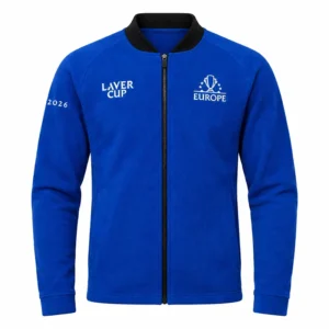 Team Europe Laver Cup Blue Varsity Jacket