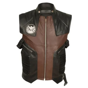 The Avengers Jeremy Renner Hawkeye Leather Vest
