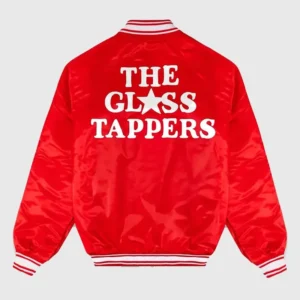 Areena Design <p>Shop the <strong>The Glass Tappers x Golf Wang Bomber Jacket</strong>, crafted from premium satin fabric in a stylish red color. This jacket offers a comfortable fit, durable construction, and a standout look for casual wear, streetwear, fan outfits, and everyday styling.</p><ul><li><strong>Material:</strong> Satin</li><li><strong>Color:</strong> Red</li><li><strong>Style:</strong> Comfortable, versatile, and easy to layer</li></ul> Men's The Glass Tappers x Golf Wang Bomber Jacket