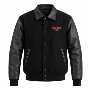 The Sopranos Black Varsity Jacket