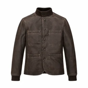 Tom Hardy Brown Leather Jacket