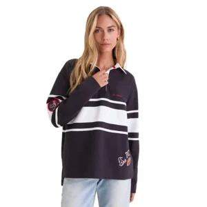 Tuckernuck x Fanatics Houston Texans Rugby Polo Shirt