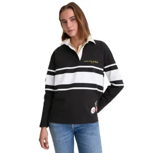 Tuckernuck x Fanatics Pittsburgh Steelers Rugby Polo Shirt