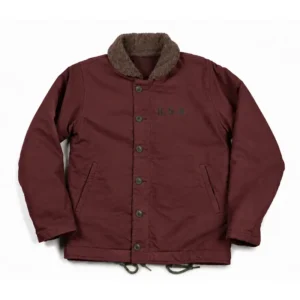 US Navy N-1 Deck Maroon Jacket