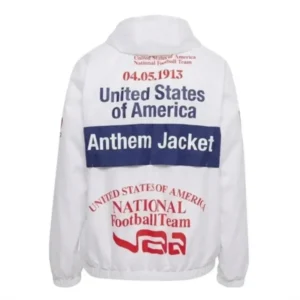 Areena Design <p>Show your sports-inspired style with the <strong>USA National Team White Anthem Jacket</strong>. This jacket combines a bold team-focused look with versatile everyday appeal, making it ideal for game-day outfits, casual wear, and fan collections.</p> USA National Team White Anthem Jacket <p>Show your sports-inspired style with the <strong>USA National Team White Anthem Jacket</strong>. This jacket combines a bold team-focused look with versatile everyday appeal, making it ideal for game-day outfits, casual wear, and fan collections.</p>