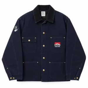 Vintage Marlboro 1987 Navy Blue Coat