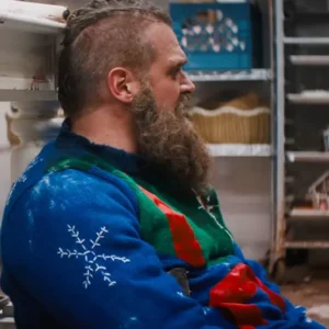 Areena Design David Harbour Violent Night 2 Christmas Sweater