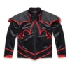 Areena Design <p>Shop the Faye Marsay Black Bomber Jacket in Black Satin, made for comfortable everyday wear, easy layering, game days, travel, weekends, gifting, and versati WWE SummerSlam Danhausen Gothic Jacket