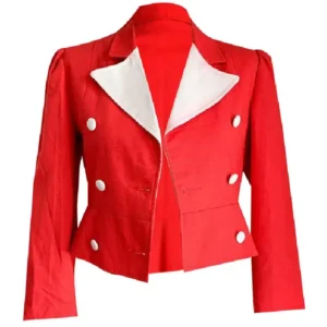 Womens Vintage Red Blazer