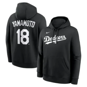 Yoshinobu Yamamoto 2026 Dodgers Postseason Hoodie